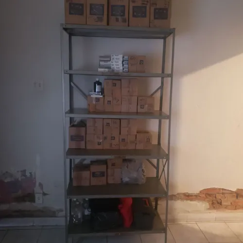 Prateleira aco 40 cm reforcada 6 bandejas