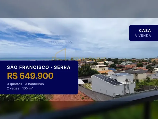 Exclusiva Casa em São Francisco: 3 Quartos e Localização Estratégica!