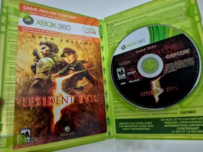 Resident evil GOLD EDITION xbox 360 capcom
