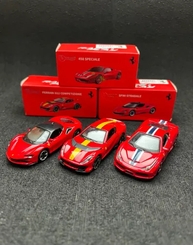 Miniaturas Ferrari da Bburago 