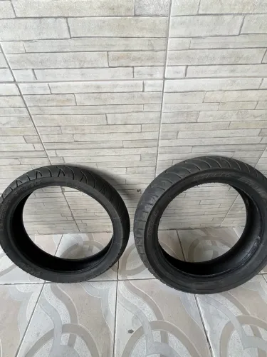 Pneus aro 17 para Motos Street seminovos Vipal aro 17