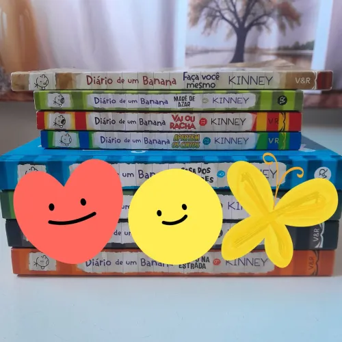 Livros: Diário de um Banana: BOX com 3 Livros edição Bolso e Faça Você Mesmo (grande)