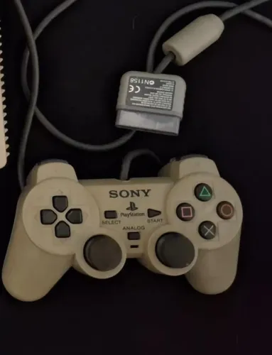 controle analógico dualshock original playstation 1 ps1