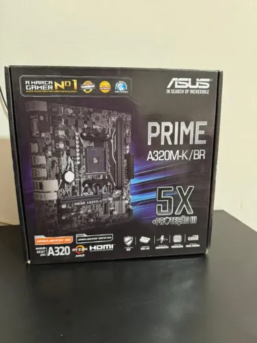 Placa Mãe ASUS Prime A320M-K AM4 Ryzen DDR4