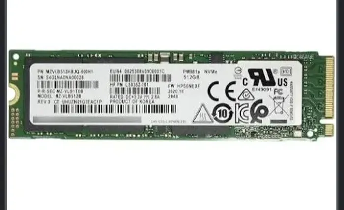 SSD nvme 256gb Samsung