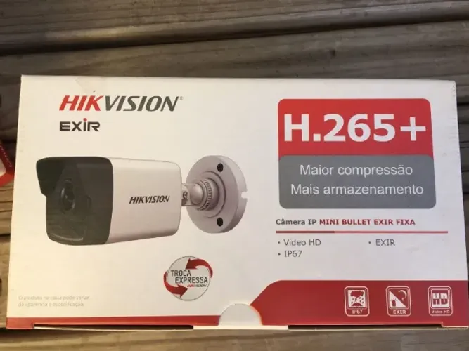Câmera de segurança Ip 2mp 1080p 2,8mm Hikvision Ds-2cd1023g0e-l