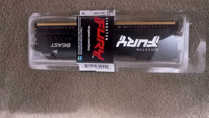Memória ram 16gb ddr4 3200mhz hyperx Fury 