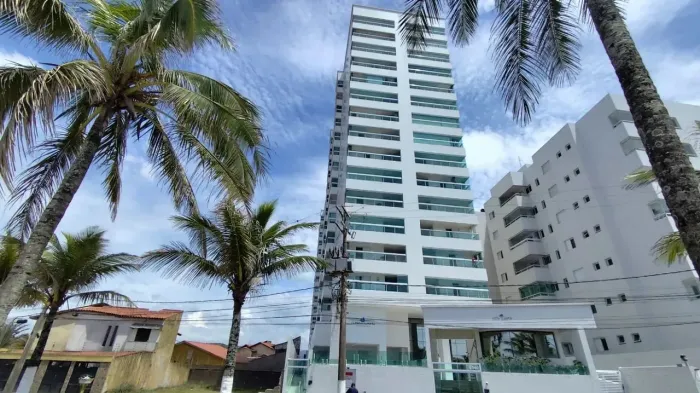 APARTAMENTO PARA VENDA 02 QUARTOS VISTA MAR MOBILIADO 70M² NO JARDIM PRAIAGRANDE MONGAGA S