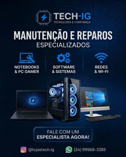 Assistência Técnica de Informática - Conserto de Notebooks e PCs