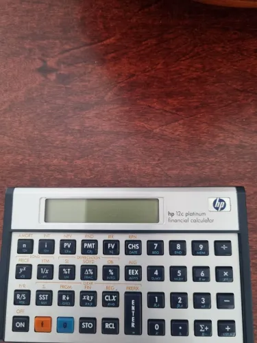 Calculadora HP 12C platinum 