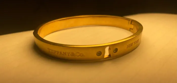 Bracelete Tiffany & Co. New York Dourado