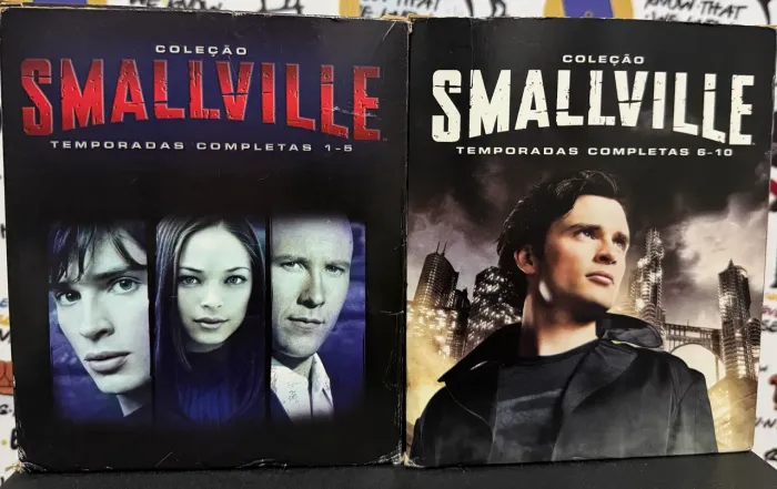 BOX DVD SMALLVILLE A SERIE COMPLETA (1 A 10 TEMPORADAS)