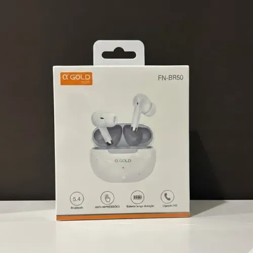 FONE DE OUVIDO BLUETOOTH A'GOLD PLUS FN-BR50