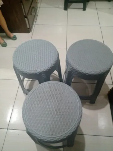 Banqueta de plástico