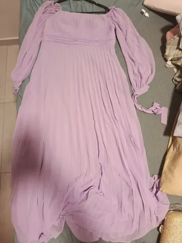 Vestido de festa lilás