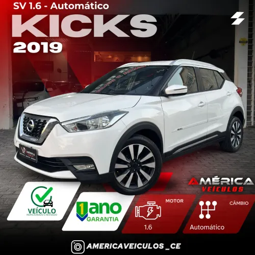 Nissan Kicks SV 1.6 16V Flexstar 5P Aut. 2019