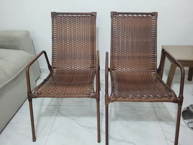 Vendo conjunto cadeira de descanso