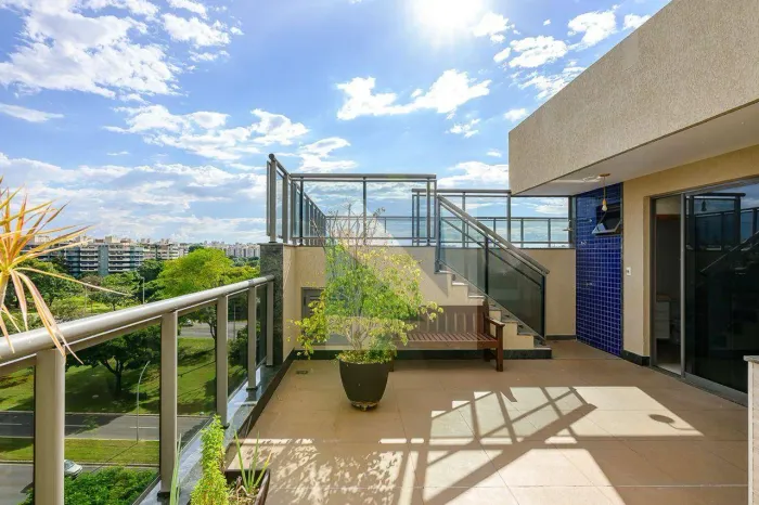 Cobertura com 3 dormitórios para alugar, 205 m² - Asa Norte - Brasília/DF