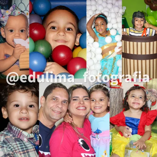 Cobertura fotográfica para festas infantis<br>