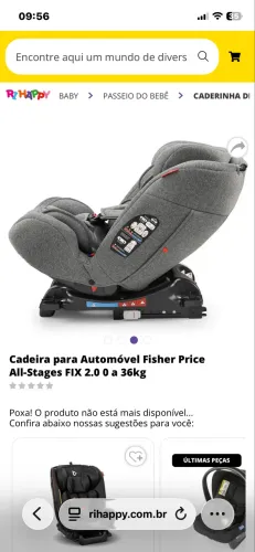 Cadeira para Automóvel Fisher-Price All-Stages FIX 2.0