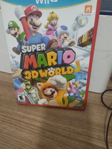 SUPER MARIO 3D WORLD WII U ORIGINAL COM ENCARTE