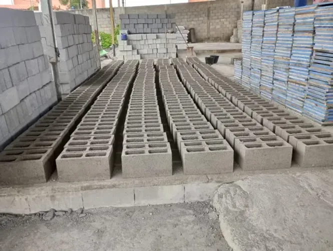 Máquina Hidráulica de Bloco de concreto