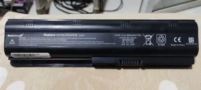 Bateria para notebook HP 