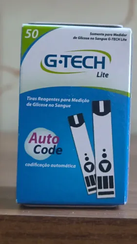Tiras reagentes para medição de glicose no sangue 