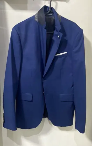 Terno Zara Masculino Azul - Paletó 48(G) / Calça 40 - Usado apenas 1x