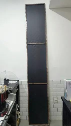 Estrutura de Metalon para placa 