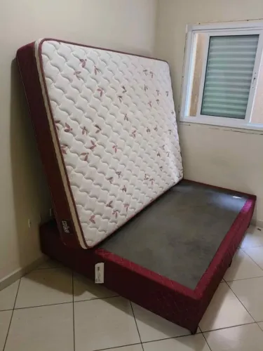 Cama box+ Colchão D45 Strong One Face