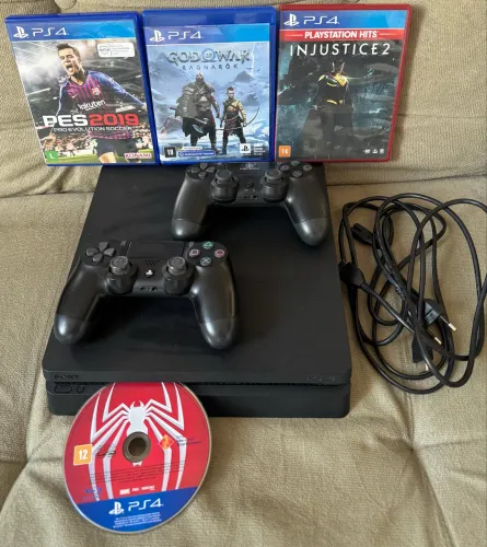 PS4 Slim 1TB+JOGO 