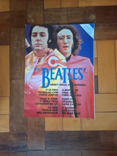 THE BEATLES MEGA POSTER SOM TRÊS VOL 8