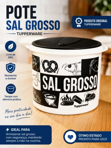 TUPPERWARE SAL GROSSO 