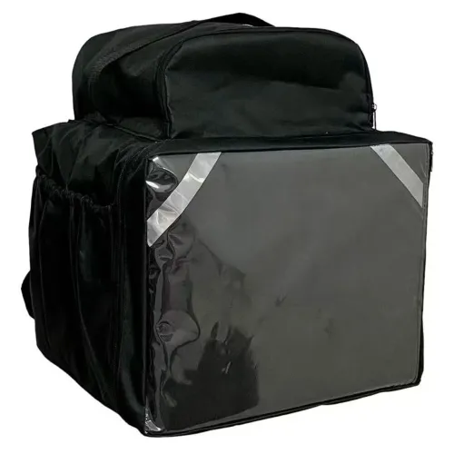 bag preta Motoboy Entregadores com Isopor 45 Litros
