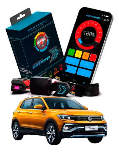 Shift Power Chip Performance Pedal Tcross 6.5+ Atualizado T-cross - 2019 Até 2025