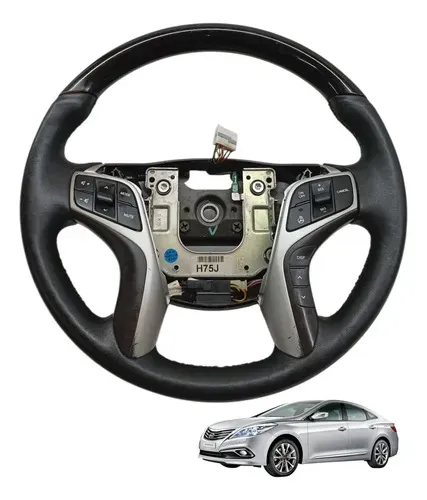 Volante Direção Comandos Hyundai Azera 3.0 2011 2012 2013