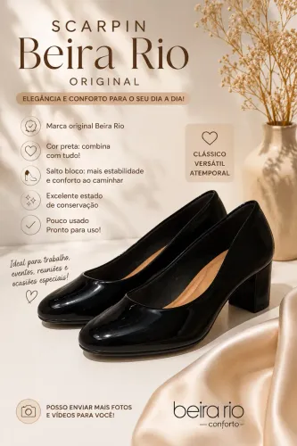 Scarpin Beira Rio
