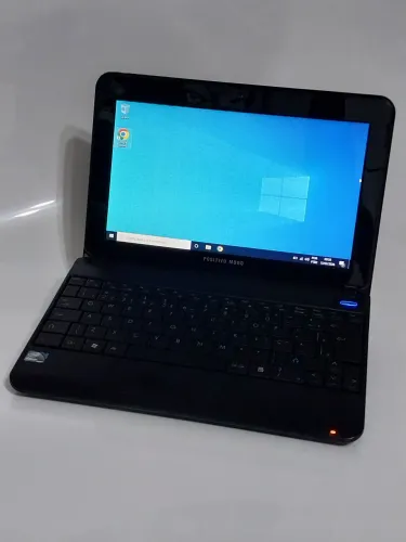 Netbook Positivo Mobo funcionando e carregando
