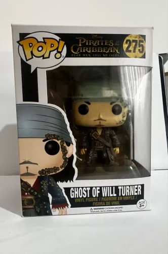 Funko Pop Piratas do Caribe - Ghost of Will Turner #275