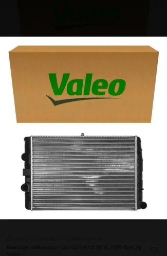RADIADOR VW SEM AR (GOL/PARATI/VOYAGE/SAVEIRO)MARCA VALEO