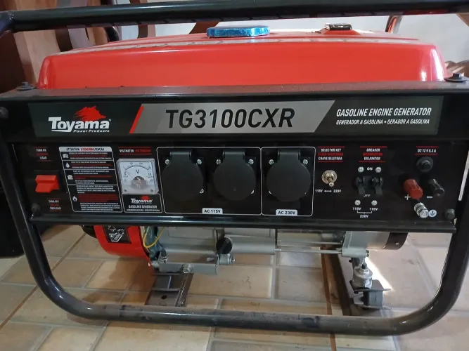 GERADOR DE ENERGIA A GASOLINA (NOVO)