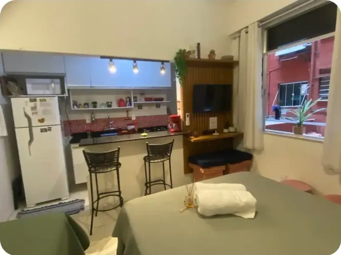 Studio na Praia do Flamengo no Rio de Janeiro