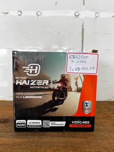 BATERIA HAIZER 14Ah MOTO/QUADRICICULO