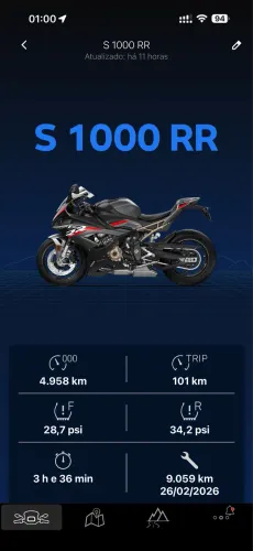 BMW s1000 rr nooova sem detalhes com 4600km
