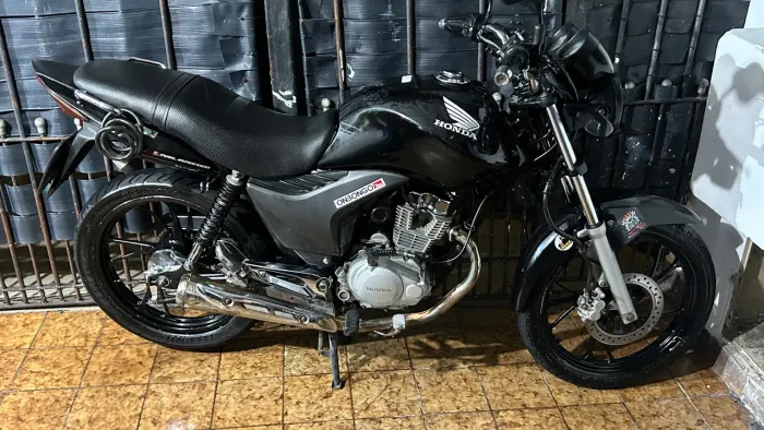 CG 150 FAN ESI FLEX Rodas liga leve 12x Cartão
