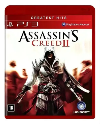 Jogo Game Ps3 Assassins Creed II Original Estojo