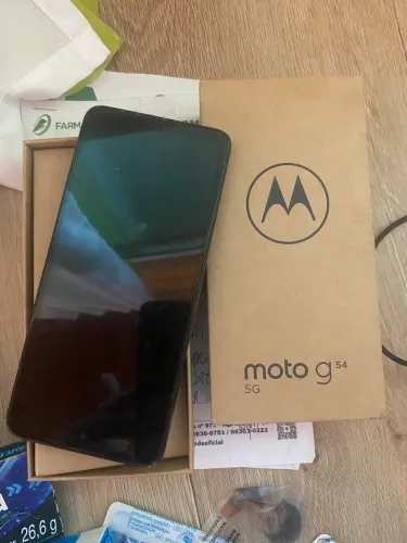 Motorola g54 na caixa