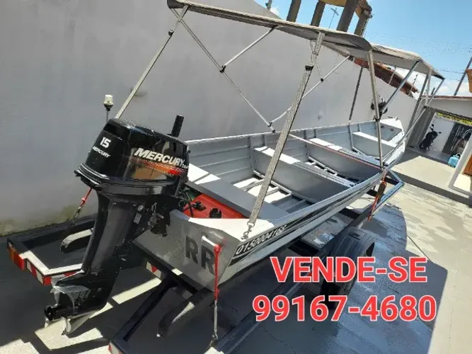 Canoa de alumínio  6m