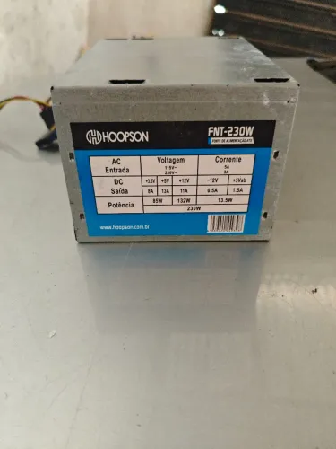 FONTE-230W HOOPSON COMPLETA